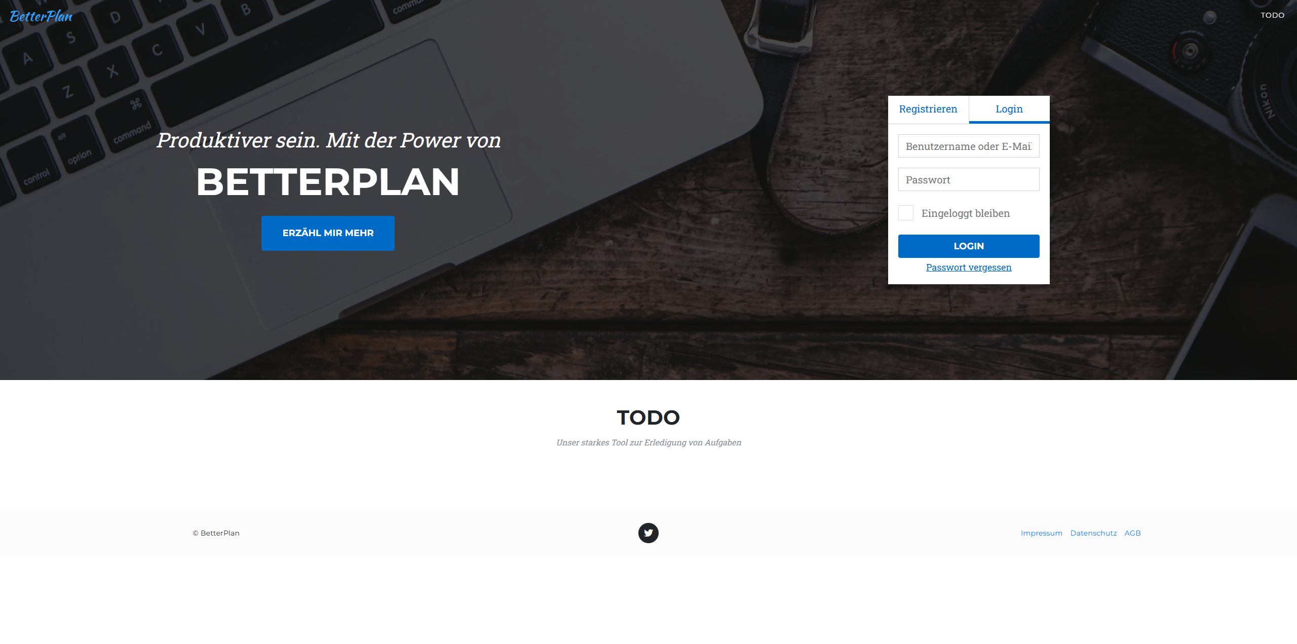 BetterPlan Screenshot