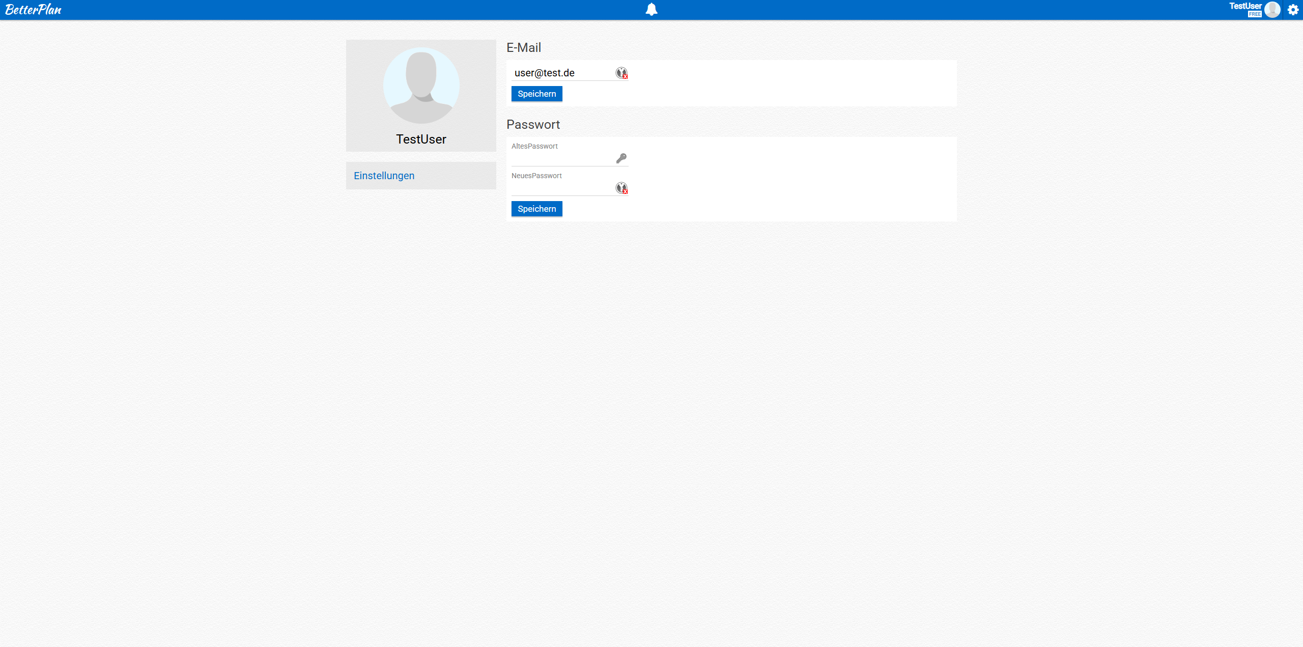 BetterPlan Screenshot